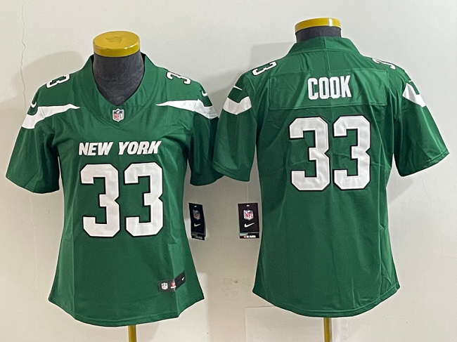 Youth New York Jets #33 Dalvin Cook Green Vapor Untouchable Limited Stitched Jersey